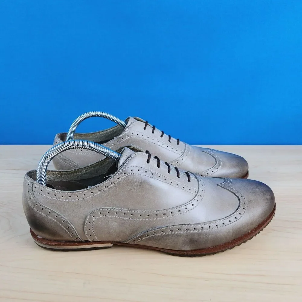 Sorel Madson Brogue Wingtip Mens Size 9.5 Oxford Distressed Shoes NM1808-160‎